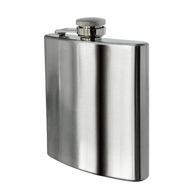 Orsina Auden Hip Flask – 8oz Stainless Steel Pocket Flask with Hinged Cap