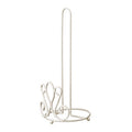 Orsina De Lis Metal Kitchen Roll Holder – Cream Paper Towel Stand