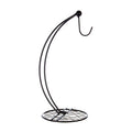 Orsina Twist Banana Hanger – Matte Black Metal Fruit Stand for Countertop