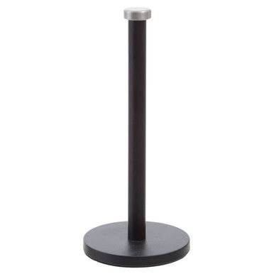 Orsina Hirano Matte Black Metal Kitchen Roll Holder | Paper Towel Stand