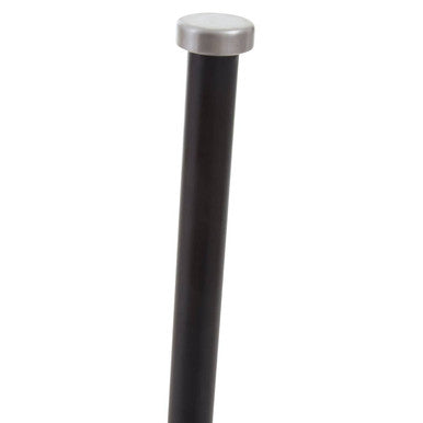 Orsina Hirano Matte Black Metal Kitchen Roll Holder | Paper Towel Stand