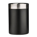 Orsina Black Enamel Bottle Cooler – Insulated Stainless Steel Wine Chiller