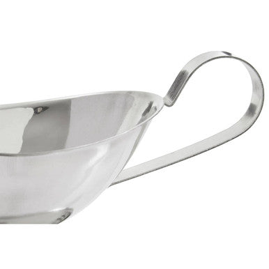 Orsina Sutton Stainless Steel Gravy Boat – 8oz Polished Sauce Server