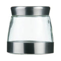 Orsina Luca Glass Storage Jar with Stainless Lid - 850 ml Canister