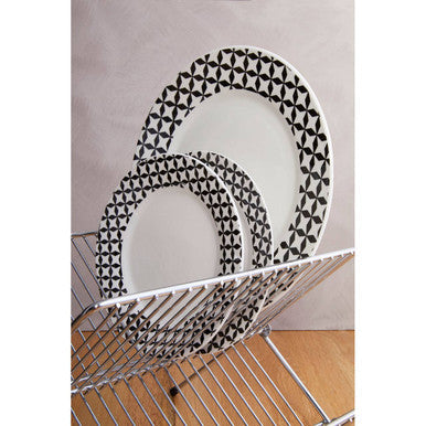 Orsina Small Chrome Folding Dish Drainer | Stainless Steel Sink Rack