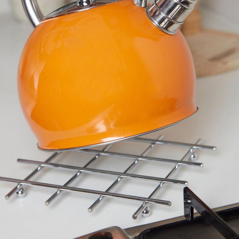Orsina Jude Heavy Duty Chrome Wire Trivet | Heat Resistant Pot Stand