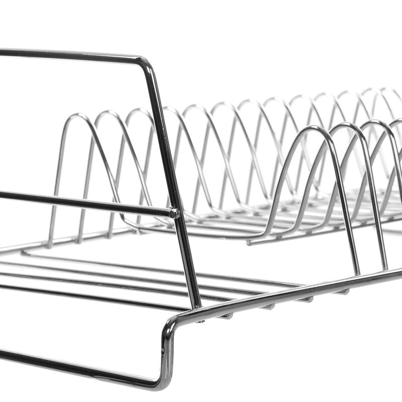 Orsina Soren Chrome Rectangular Dish Rack | Durable Kitchen Drying Rack