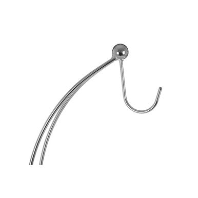 Orsina Helix Banana Hanger – Chrome Finish Wire Fruit Storage Stand