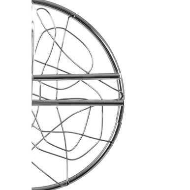 Orsina Helix Banana Hanger – Chrome Finish Wire Fruit Storage Stand