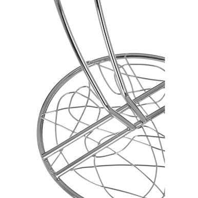 Orsina Helix Banana Hanger – Chrome Finish Wire Fruit Storage Stand