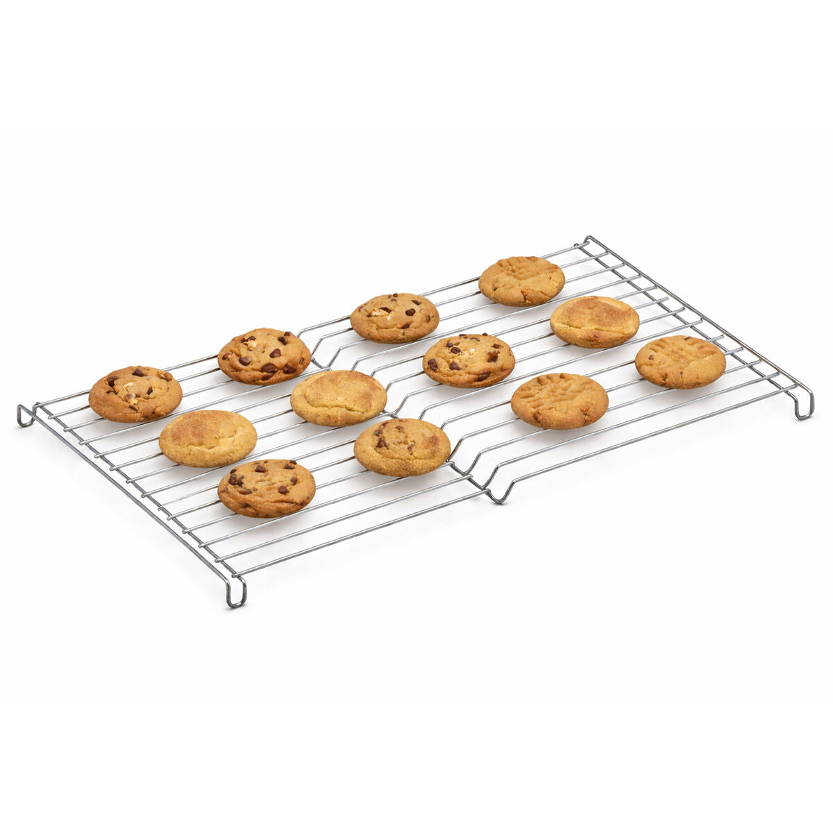 Orsina Nash Cooling Rack – Chrome Wire Grid for Baking and Trivet Use