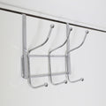 Orsina Over Door Six Hook Hanger – Space Saving Metal Closet Organizer