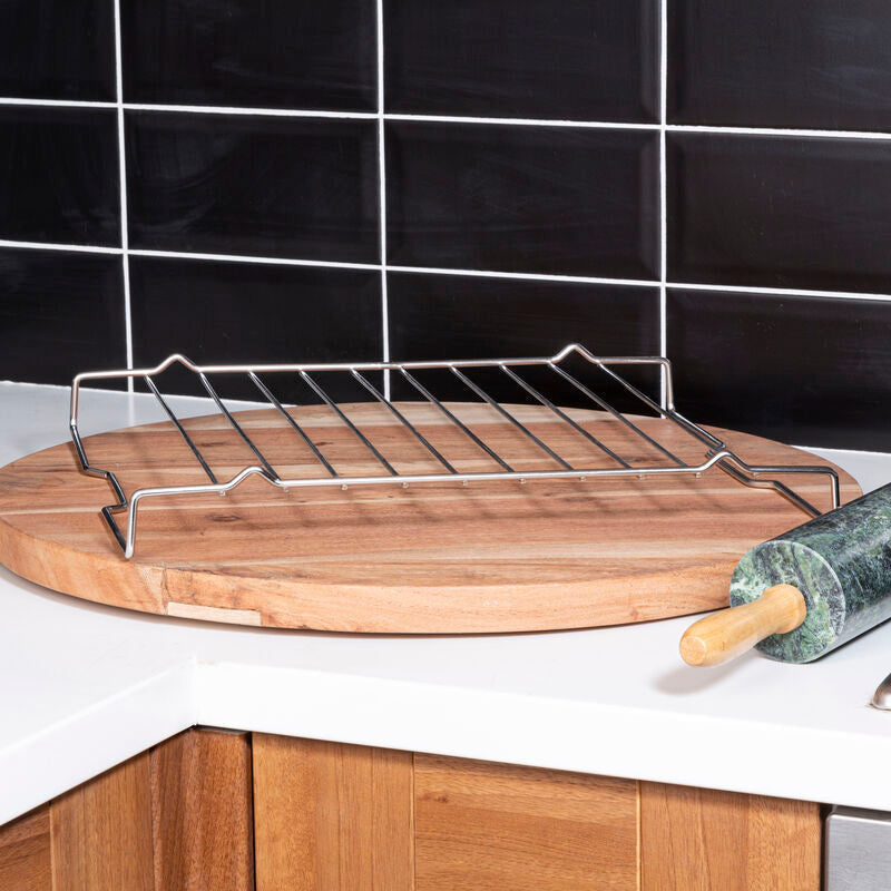 Orsina Nash Stainless Steel Oven and Cooling Rack | Chrome Wire Grid