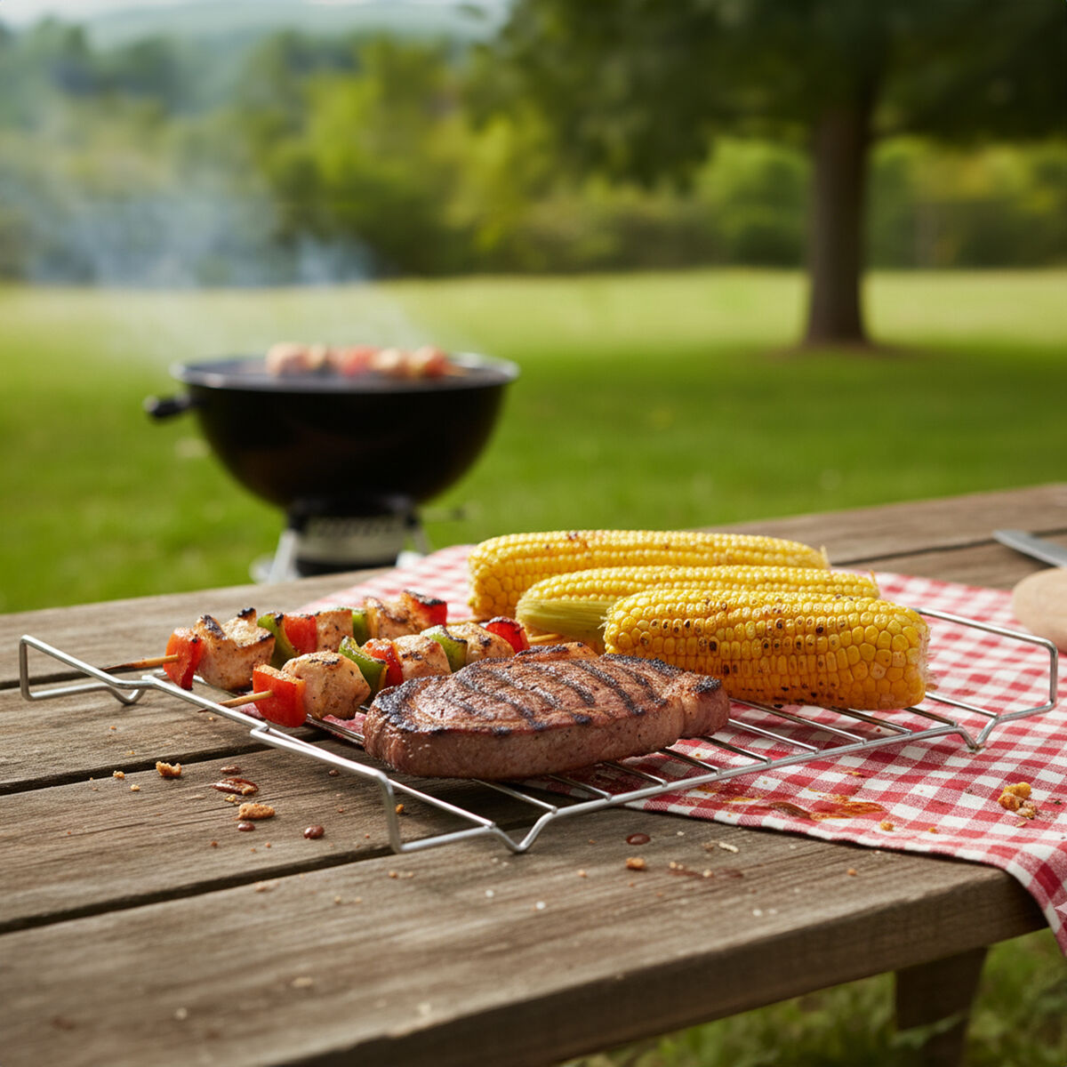 Orsina Nash Stainless Steel Oven and Cooling Rack | Chrome Wire Grid