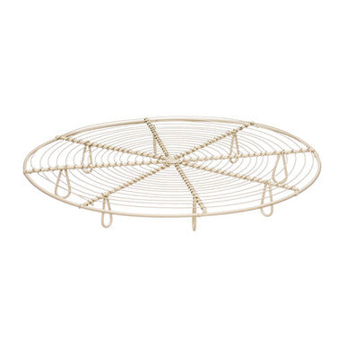 Orsina Nash Wire Cooling Rack – Cream Metal Grid for Baking and Pastry