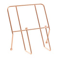 Orsina Reyna Copper Cookbook Stand – Iron Recipe and Tablet Holder