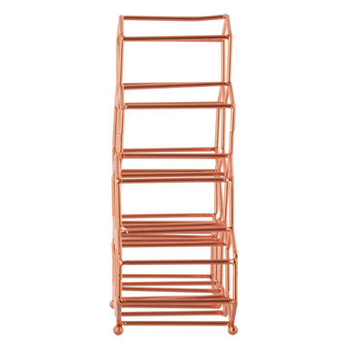 Orsina Vertex 10 Bottle Copper Spice Rack – Honeycomb Kitchen Storage