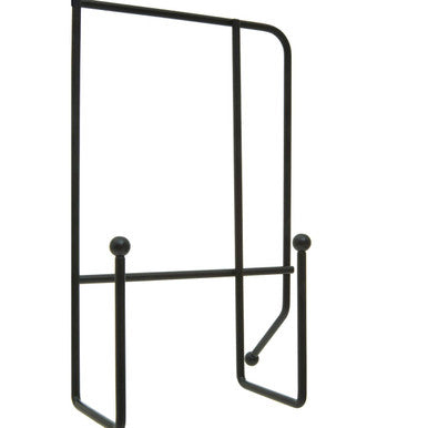Orsina Reyna Matt Black Metal Cookbook Stand and Tablet Holder