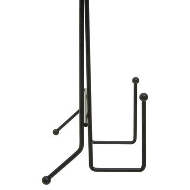 Orsina Reyna Matt Black Metal Cookbook Stand and Tablet Holder