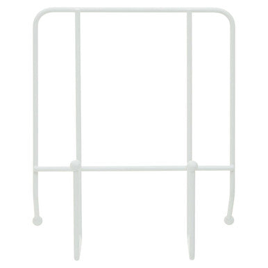 Orsina Reyna Cookbook Stand – Matt White Metal Recipe & Tablet Holder