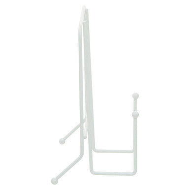Orsina Reyna Cookbook Stand – Matt White Metal Recipe & Tablet Holder