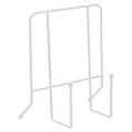 Orsina Reyna Cookbook Stand – Matt White Metal Recipe & Tablet Holder
