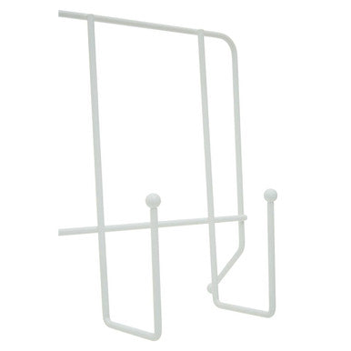 Orsina Reyna Cookbook Stand – Matt White Metal Recipe & Tablet Holder