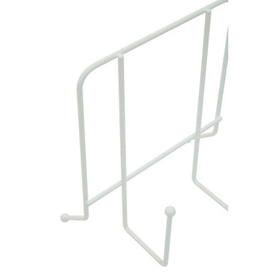 Orsina Reyna Cookbook Stand – Matt White Metal Recipe & Tablet Holder