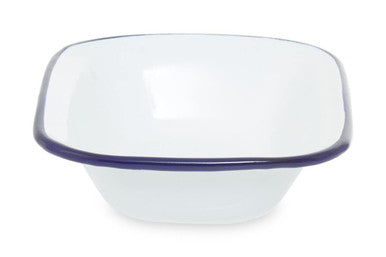Orsina From Scratch 16cm Rectangular Pie Dish | White Enamel Steel