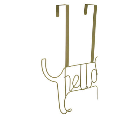 Sausage Dog Over-Door Hanger | Orsina Gold Iron Wire Storage Hook
