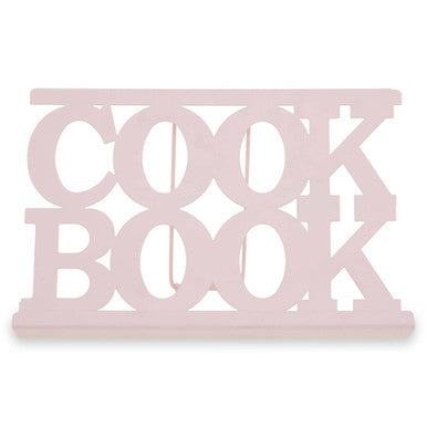 Orsina Alpha Metal Cookbook Stand – Adjustable Recipe & Tablet Holder, Pink