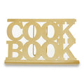 Orsina Alpha Gold Metal Cookbook Stand – Adjustable Recipe Holder