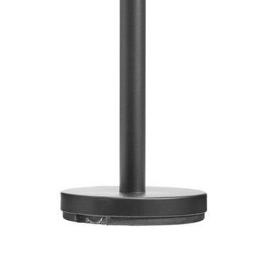 Orsina Adler Toilet Roll Holder – Freestanding Black & Stainless Steel