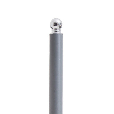 Orsina Adler Grey Toilet Roll Holder – Freestanding Stainless Steel