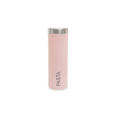 Orsina Liberty Pasta Canister – Pink Enamel Stainless Steel Storage