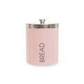 Orsina Liberty Bread Bin – Pink Stainless Steel Kitchen Storage Box