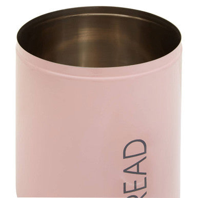 Orsina Liberty Bread Bin – Pink Stainless Steel Kitchen Storage Box