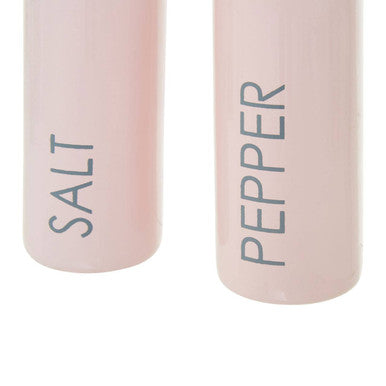 Orsina Liberty Light Pink Enamel Salt and Pepper Set – Stainless Steel