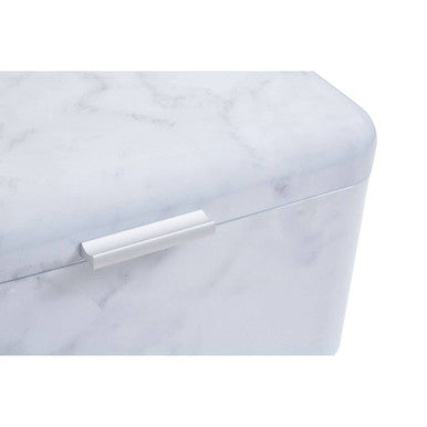 Orsina Easton 5-Piece Kitchen Storage Set – White Marble Effect Metal
