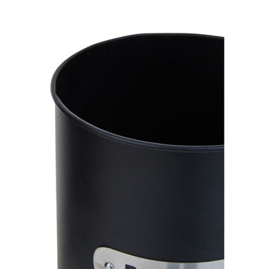 Orsina Liberty Biscuit Canister – Airtight Black Kitchen Storage Jar