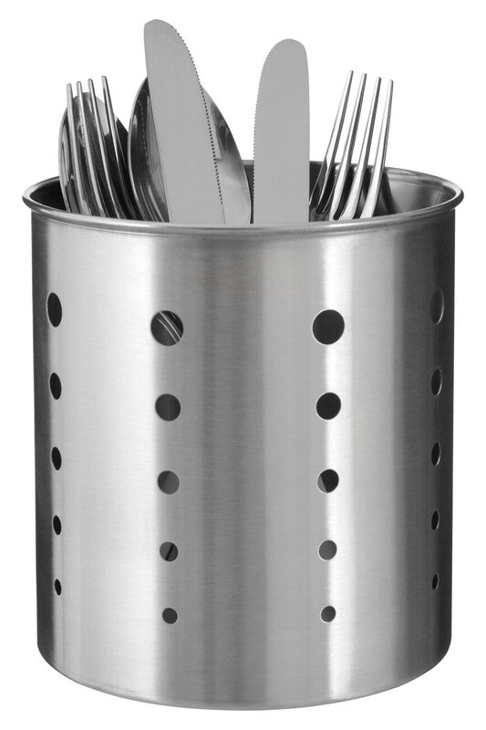 Orsina Satin Stainless Steel Cutlery Caddy – Kitchen Drying Organizer