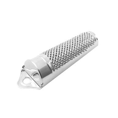Orsina Stainless Steel Fine Grater – Conical Zester with Catch Lid