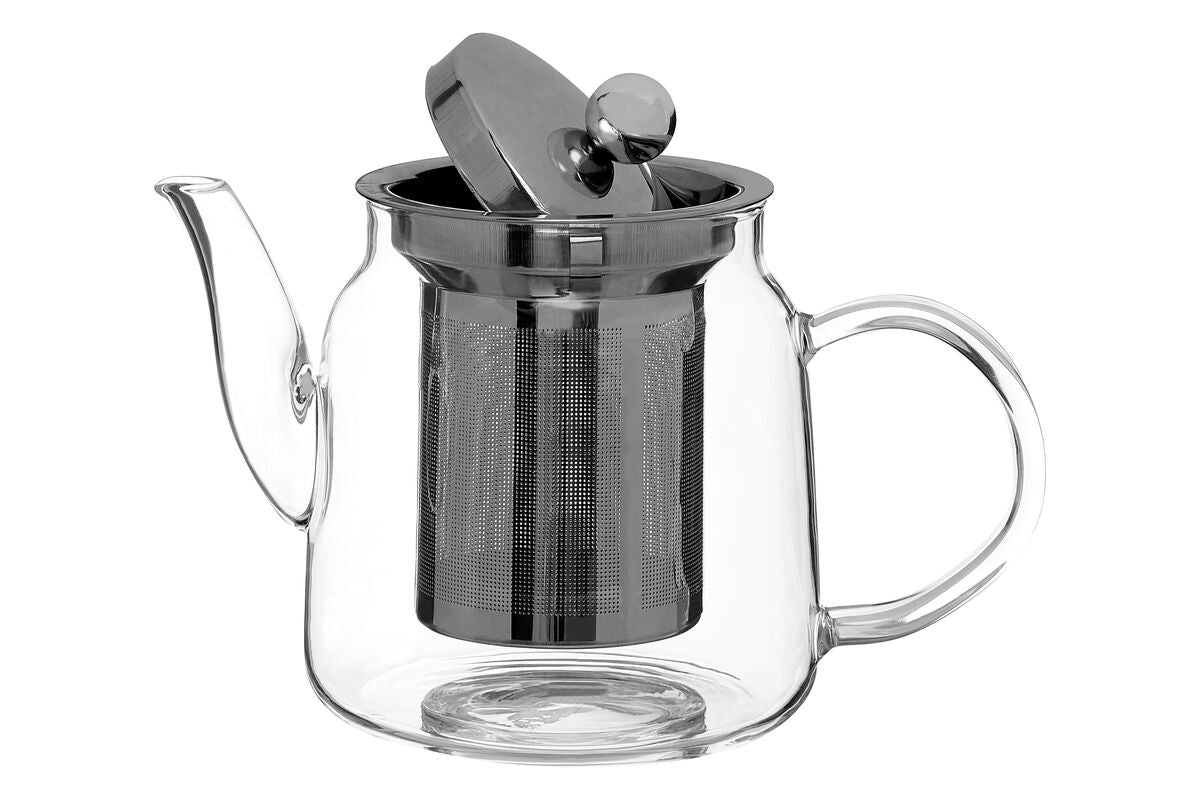 Orsina Fuso Glass Teapot with Infuser – 650ml High Borosilicate
