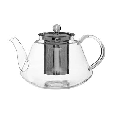 Orsina 1200ml Glass Teapot – High Borosilicate with Stainless Infuser