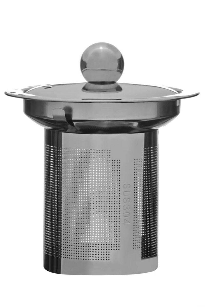Orsina Fuso 800ml Glass Teapot – Heat Resistant with Steel Infuser
