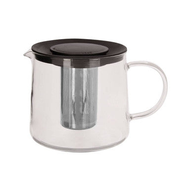 Orsina Fuso 1200ml Glass Teapot – Heat Resistant with Infuser Strainer