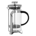 Orsina Akeala Silver French Press Cafetiere - 350ml Coffee Maker