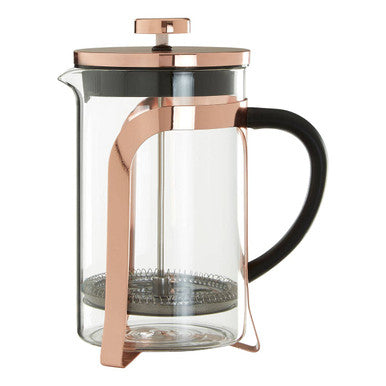 Orsina Akeala Rose Gold French Press Cafetiere - 800ml Coffee Maker