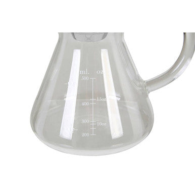 Orsina Tova Pour-Over Coffee Pot – 400ml Glass Brewer with Filter