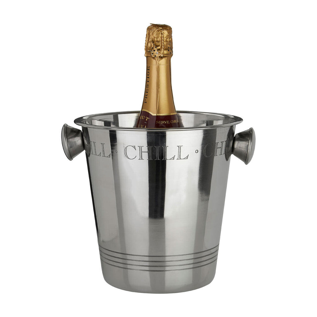 Orsina Bombay Chill Wine Cooler – Engraved Stainless Steel Ice Bucket